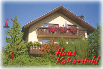 Haus Kaiserstuhl im Winzerdorf Ihringen