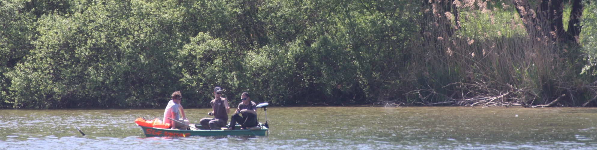 angeln-mit-boot Angeln im Altrhein