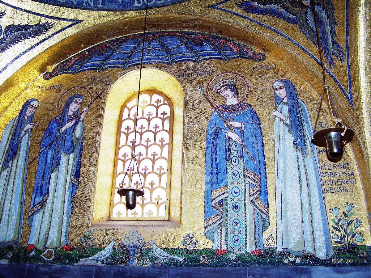 Mosaik Mosaik St Odilien