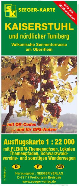 Karte Kaiserstuhl
