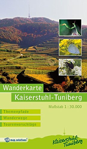 Wanderkarte Kaiserstuhl Tuniberg