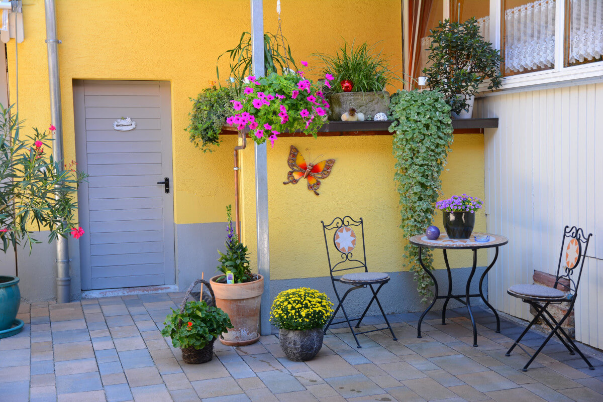 Fewo_hornecker_Sitzecke Ferienwohnung Hornecker