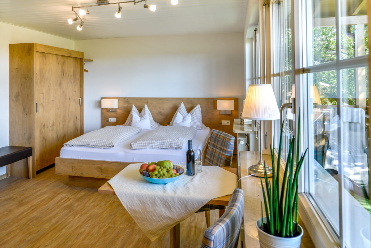 Urlaub auf dem Ferienhof in Opfingen Schlafzimmer auf dem Ferienhof Walter in Opfingen