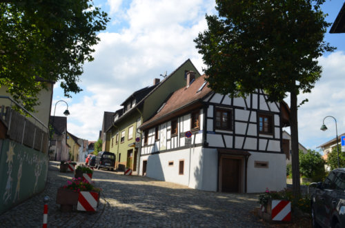 Straße in Waltershofen