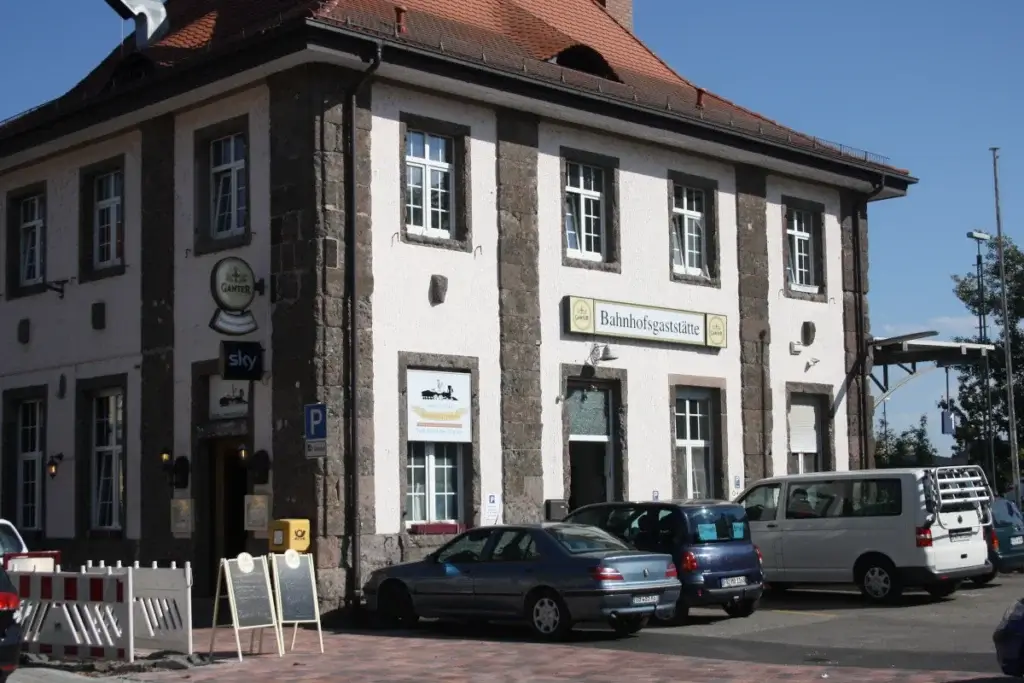 Bahnhof in Breisach